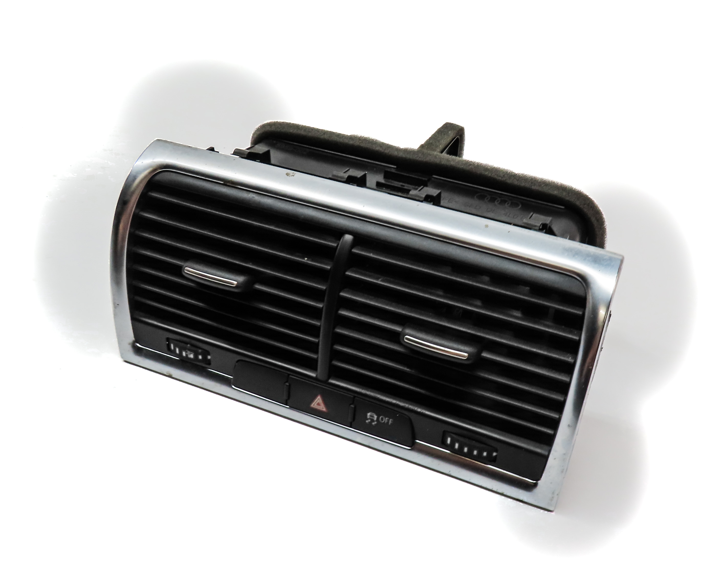 2013 AUDI Q7 (4L) FRONT CENTER DASH HEAT AIR AC HVAC DUAL VENT (Black) — exact item pictured